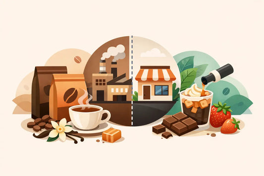 How Flavored Coffee Companies Really Differ