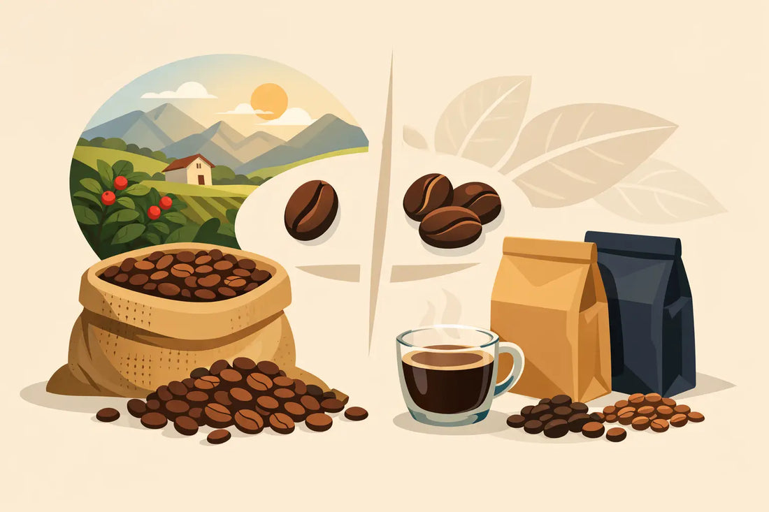 Single Origin vs Blend Coffee Explained