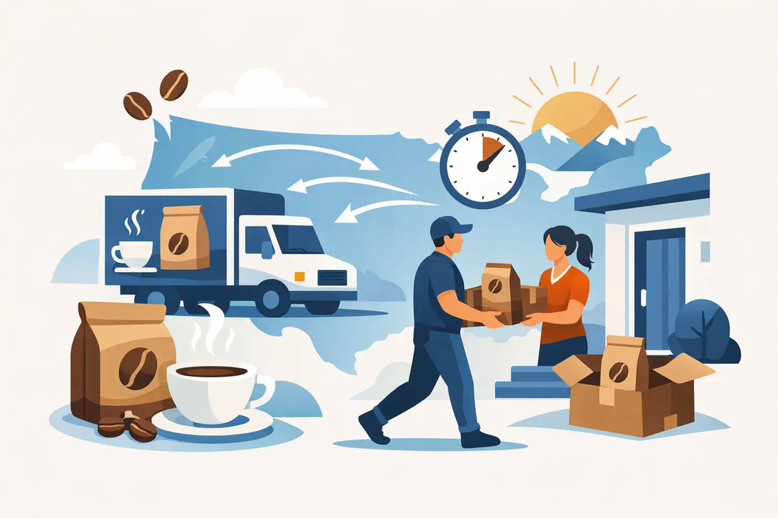USA Coffee Delivery That Arrives at Peak Freshness