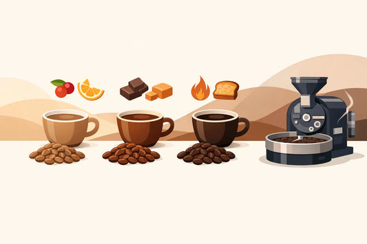A Guide to Roast Level Flavors in Coffee