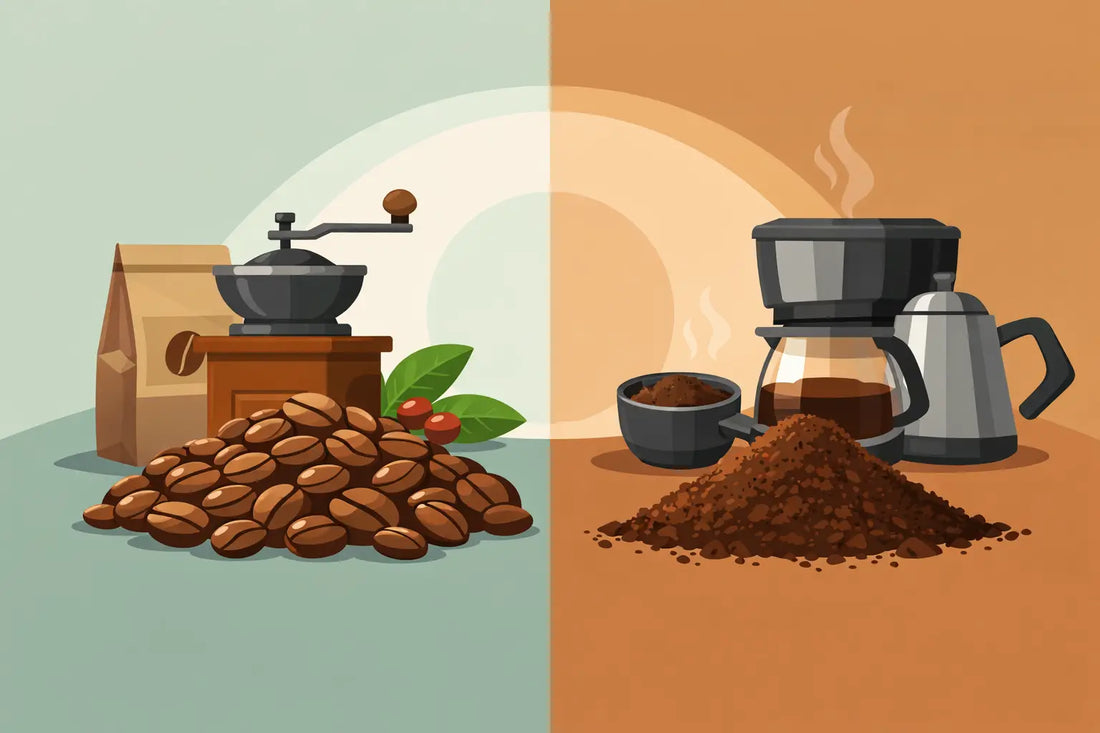 Whole Bean vs Ground Coffee: Which Wins?